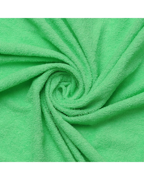 Prześcieradło frotte 180x200 z gumką zielone Premium Matex