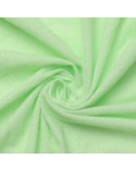 Prześcieradło frotte 180x200 z gumką limonkowe Premium Matex