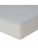 Prześcieradło frotte 140x200 z gumką popielate Premium Matex