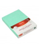 Prześcieradło frotte 120x200 z gumką miętowe Premium Matex