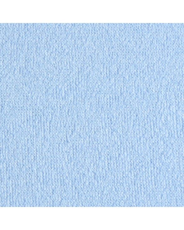 Prześcieradło frotte 90x200 z gumką błękitne Classic Matex