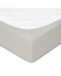 Prześcieradło frotte 90x200 z gumką popielate Classic Matex