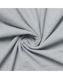 Prześcieradło frotte 90x200 z gumką popielate Classic Matex