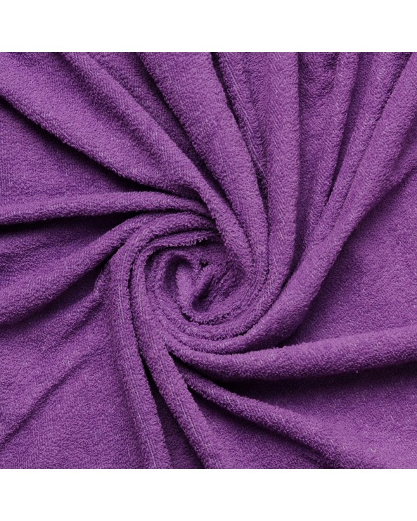 Prześcieradło frotte 160x200 z gumką lawendowe Classic Matex