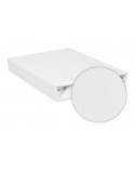 Prześcieradło nieprzemakalne jersey 200x200x20 z gumką białe MATEX