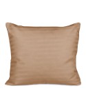 Poszewka satyna bawełniana 70x80 Cizgili cinnamon