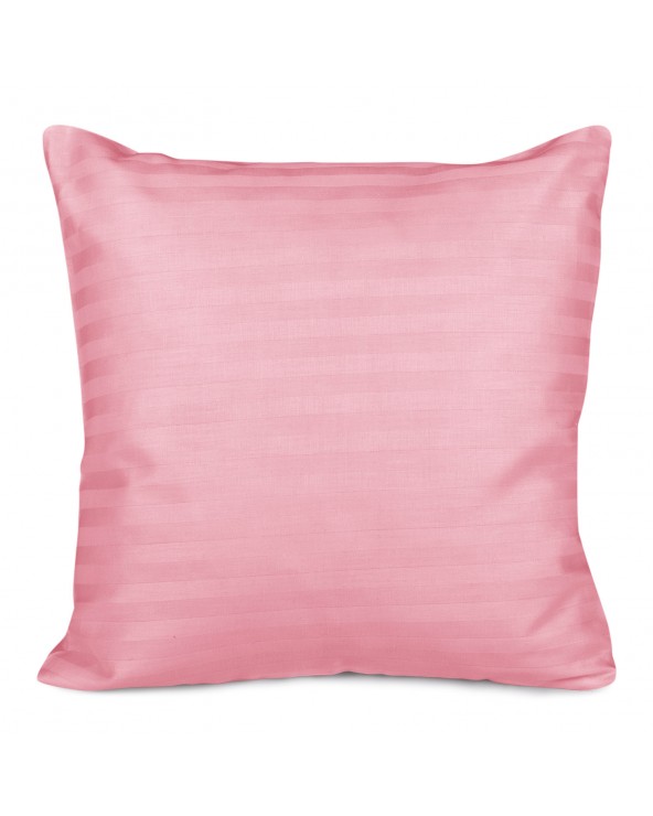 Poszewka satyna bawełniana 40x40 CIZGILI pudra