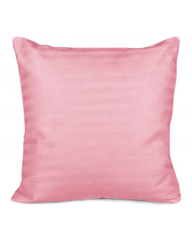 Poszewka satyna bawełniana 40x40 CIZGILI pudra