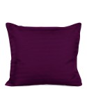 Poszewka satyna bawełniana 70x80 Cizgili violet
