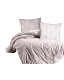 Pościel bawełniana 200x220 + 2x70x80 Almina Pink Exclusive