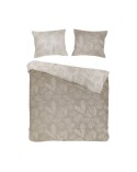 Pościel bawełna 200x220 + 2x70x80 Bahama Light Brown Jaquard