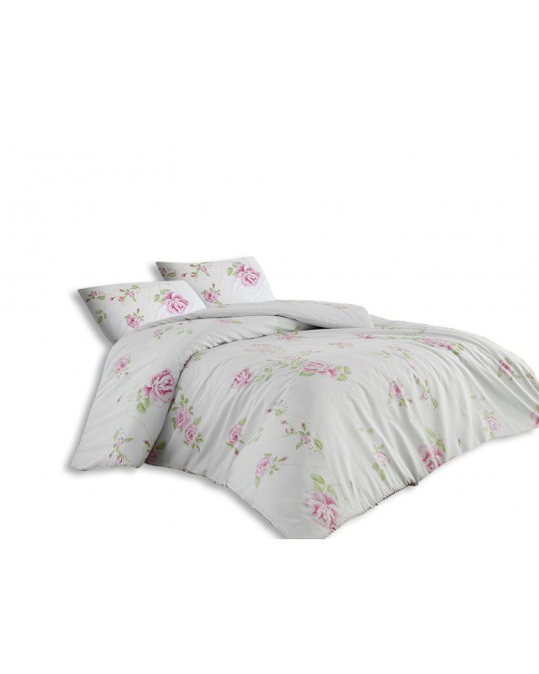 Pościel bawełniana 200x220 + 2x70x80 Jasmine Pink Exclusive