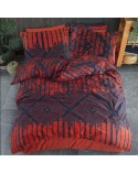 Pościel bawełniana 160x200 + 2x70x80 Modenna Red Exclusive