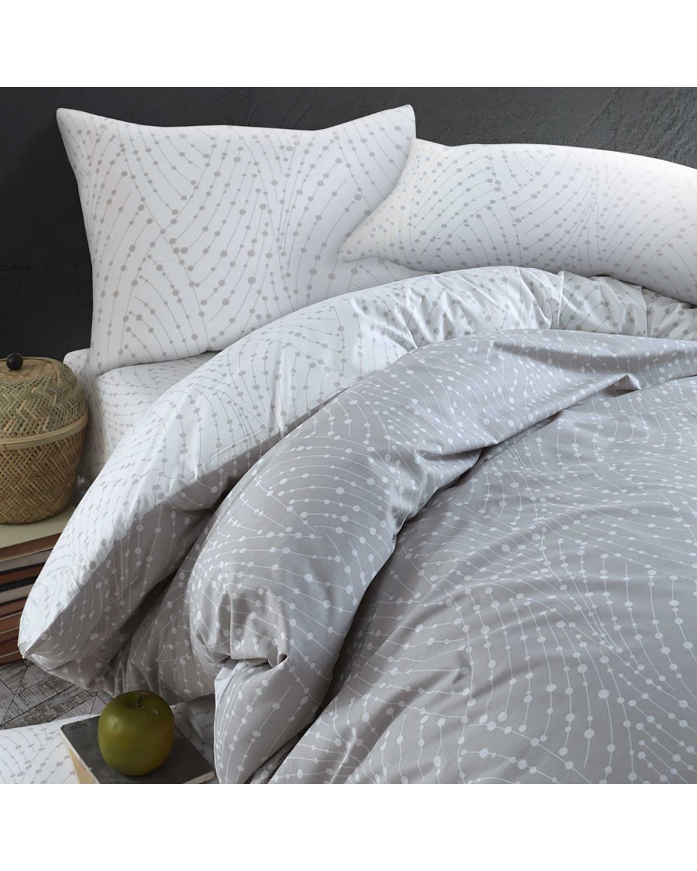 Pościel bawełna renforce 160x200 + 2x70x80 Parma