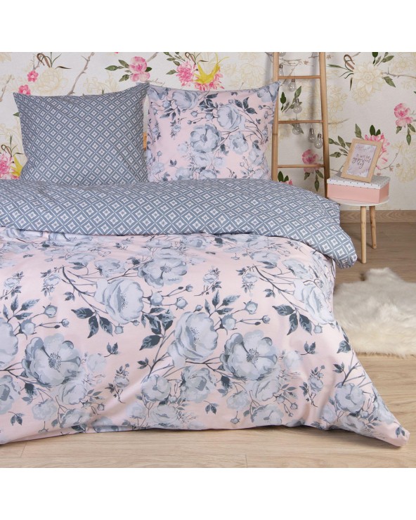 Pościel bawełna 160x200 + 2x70x80 Spek Beige Exclusive