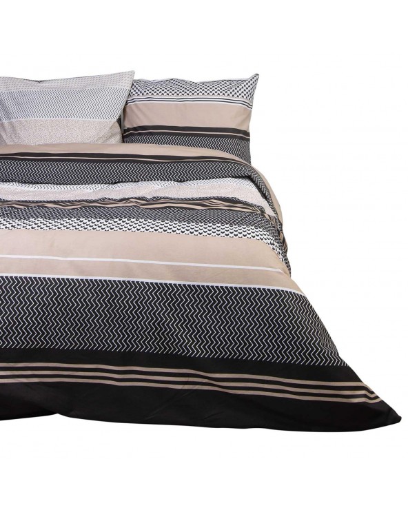 Pościel bawełna 160x200 + 2x70x80 Zigo Beige Exclusive