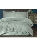 Pościel satyna bawełniana 160x200 + 2x70x80 Island 1 Jacquard