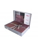 Pościel satyna żakardowa 200x220 + 2x70x80 Royalisa 2 Jacquard