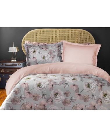Pościel satyna bawełniana 160x200 + 2x70x80 Erde Luxury