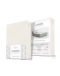 Prześcieradło wysokie elastan 180x200x25 z gumką ekologia