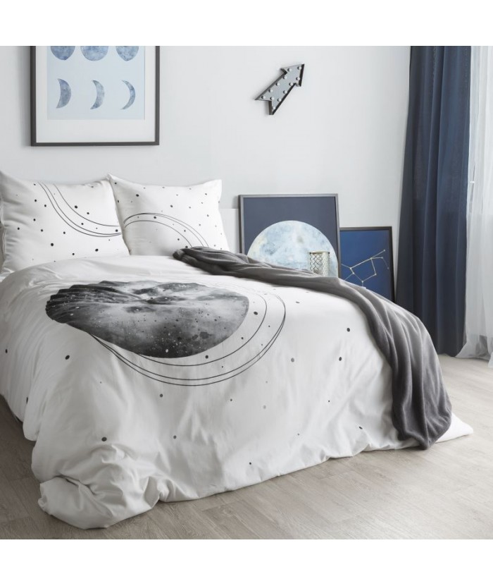 Pościel satyna bawełniana Dream 160x200 + 2x70x80 z zamkiem