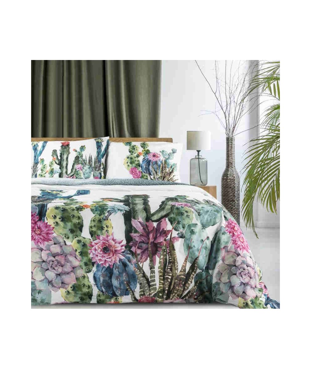 Pościel bawełna hiszpańska Daisy 200x220 + 2x70x80 z zamkiem