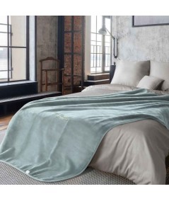Koc pluszowy PIERRE CARDIN Clara 160x240 niebieski