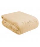 Koc pluszowy PIERRE CARDIN Clara 220x240 naturalny