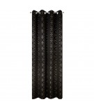 Zasłona zaciemniająca blackout Abella 135x250 czarna z przelotkami