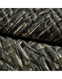 Narzuta velvet 220x240 Agata 1 czarna/złota
