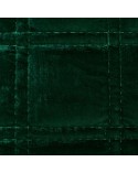 Narzuta velvet 170x210 Kristin 2 ciemnozielona