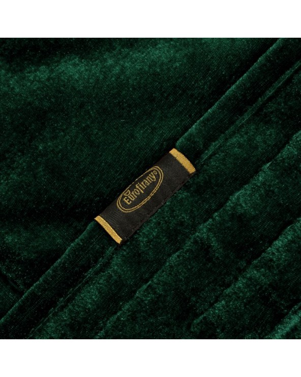 Narzuta velvet 220x240 Kristin 2 ciemnozielona Eurofirany Narzuta velvet 220x240 Kristin 2 ciemnozielona