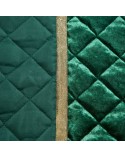 Narzuta velvet 220x240 Kristin ciemnozielona