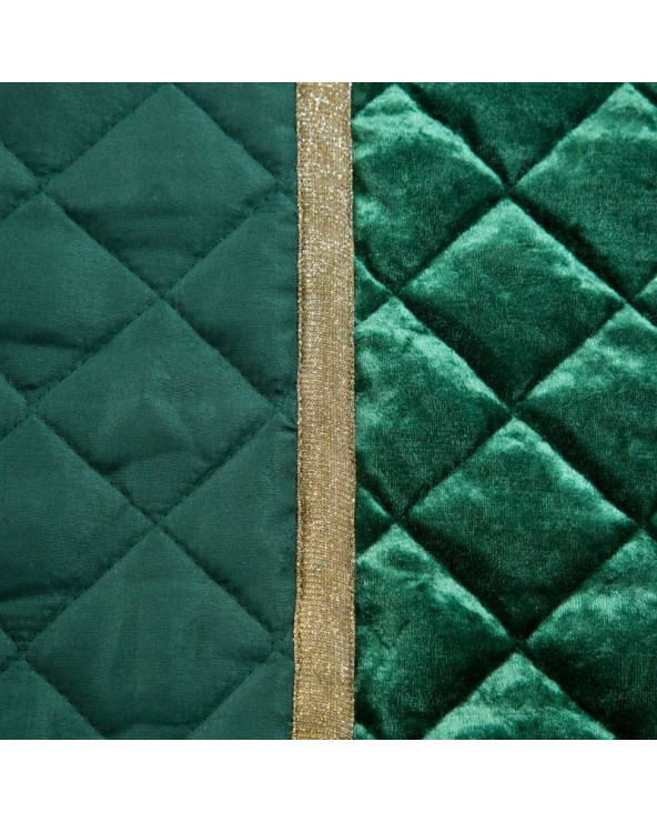 Narzuta velvet 220x240 Kristin ciemnozielona