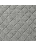 Narzuta mikrofibra 220x240 Len 1 stalowa