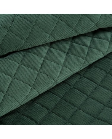 Narzuta velvet 170x210 Milo ciemnozielona