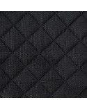 Narzuta velvet 170x210 Milo czarna