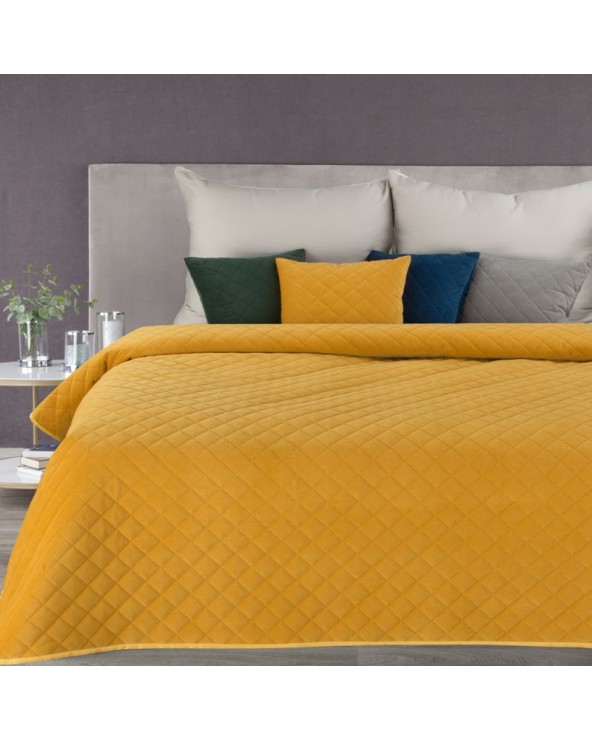 Narzuta velvet 170x210 Milo musztrdowa