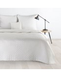 Narzuta mikrofibra 220x240 Boni 5 biała