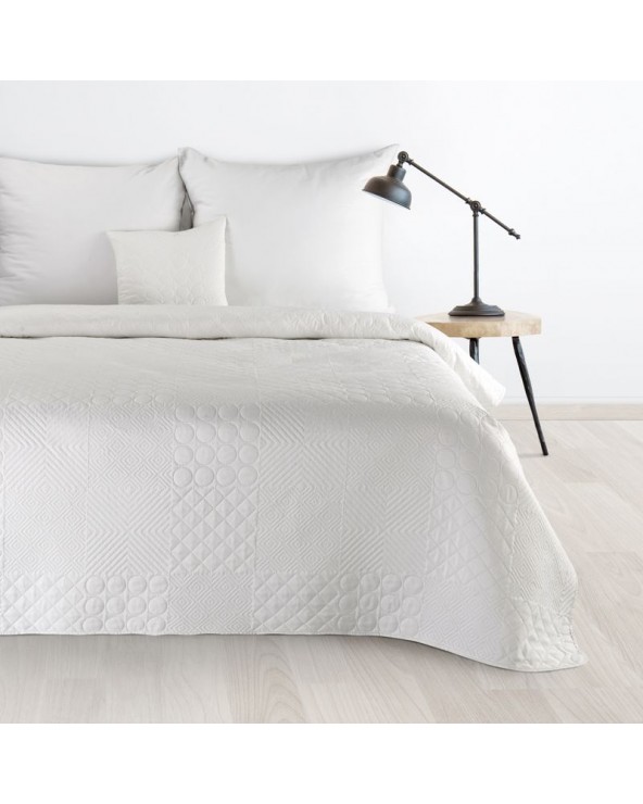 Narzuta mikrofibra 220x240 Boni 5 biała