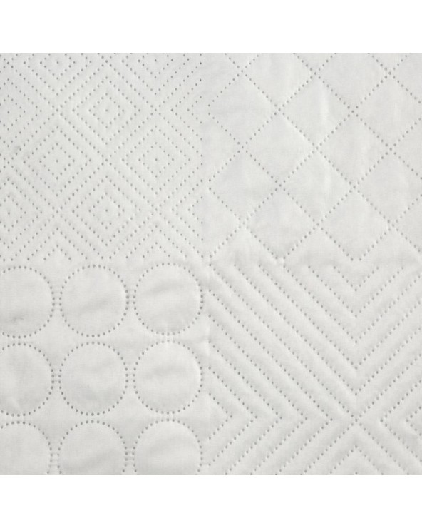 Narzuta mikrofibra 220x240 Boni 5 biała