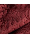 Narzuta mikrofibra 200x220 Boni 5 ceglasta