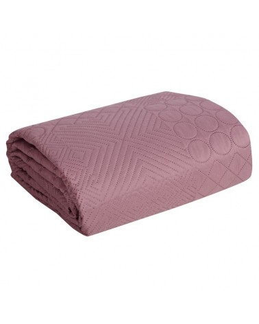 Narzuta mikrofibra 200x220 Boni 5 rózowa