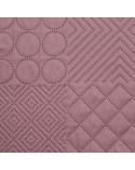 Narzuta mikrofibra 220x240 Boni 5 rózowa