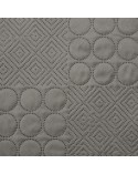 Narzuta mikrofibra 220x240 Boni 5 srebrna