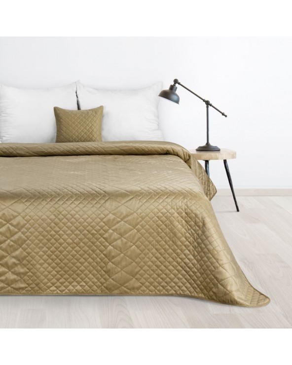 Narzuta velvet 200x220 Luiz 3 beżowa Eurofirany Narzuta velvet 200x220 Luiz 3 beżowa