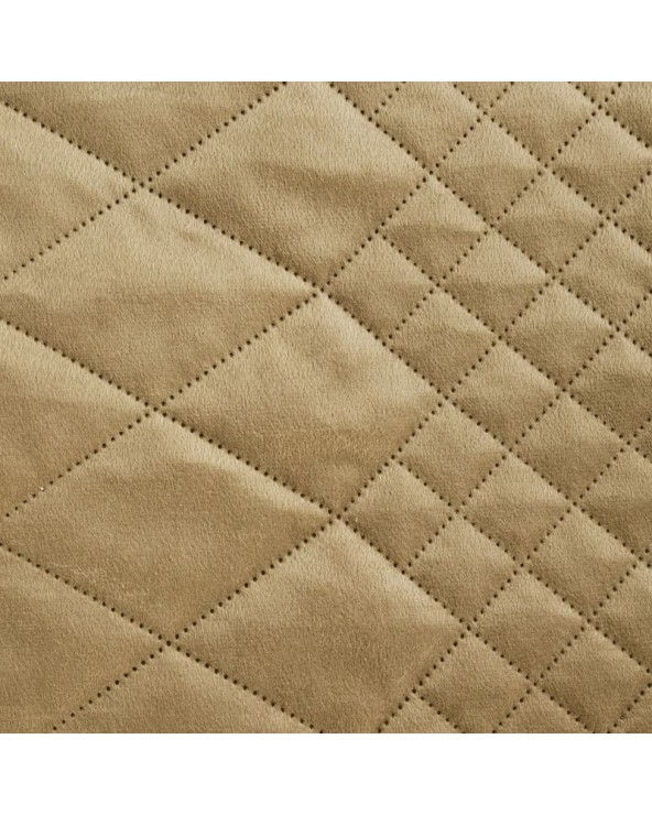 Narzuta velvet 200x220 Luiz 3 beżowa Eurofirany Narzuta velvet 200x220 Luiz 3 beżowa