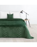 Narzuta velvet 170x210 Luiz 3 ciemnozielona