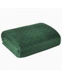Narzuta velvet 170x210 Luiz 3 ciemnozielona
