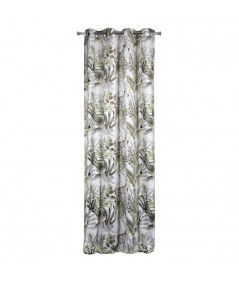 Zasłona welwetowa Jungle 140x250 z przelotkami